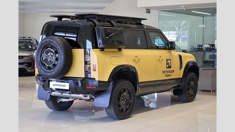 2026 Approved Land Rover Defender 110 Deep Sandglow Yellow D350 D350 Trophy Edition 1