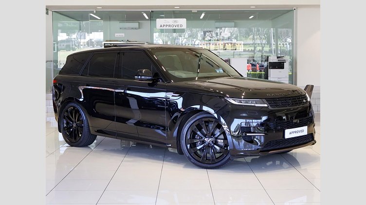 2025 Approved Land Rover Range Rover Sport Santorini Black D350 D350 Dynamic HSE