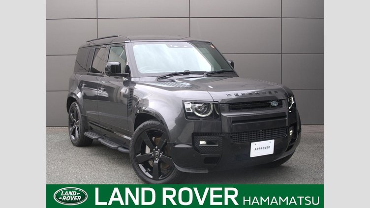 2024 認定中古車 Land Rover Defender 110 カルパチアングレイ D350 ディーゼルマイルドハイブリッド X-Dynamic HSE