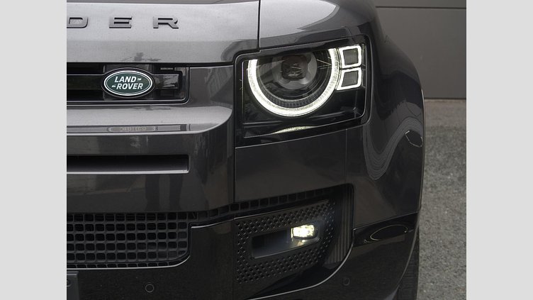 2024 認定中古車 Land Rover Defender 110 カルパチアングレイ D350 ディーゼルマイルドハイブリッド X-Dynamic HSE