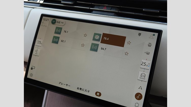2025 認定中古車 Land Rover Range Rover サントリーニブラック D350 AWD MHEV（AT） スタンダードホイールベース Autobiography