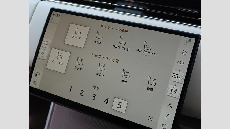 2025 認定中古車 Land Rover Range Rover サントリーニブラック D350 AWD MHEV（AT） スタンダードホイールベース Autobiography
