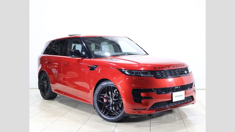 2023 認定中古車 Land Rover Range Rover Sport フィレンツェレッド D300マイルドハイブリッド スタンダードホイールベース Dynamic SE