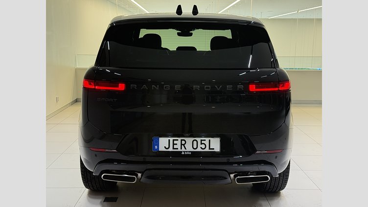 2025 Ny Land Rover Range Rover Sport Santorini Black P460e Bensin Plug-in Hybrid Kort hjulbas (SWB) Dynamic SE
