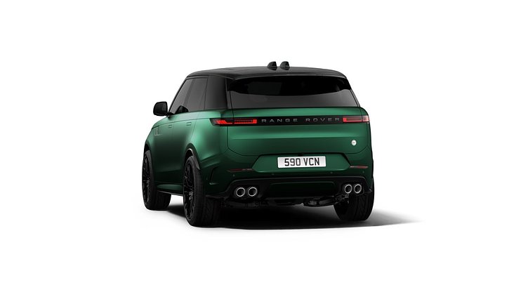 2026 New Land Rover Range Rover Sport British Racing Green in Satin finish P635 Petrol Mild Hybrid SV
