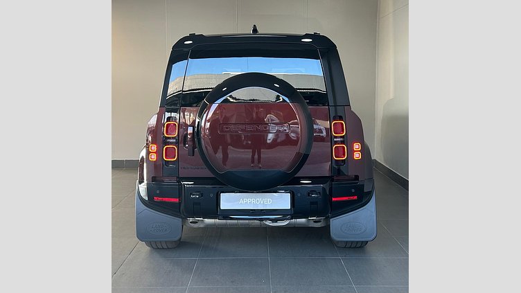 2025 Approved Land Rover Defender 110 Sedona Red Automatic D350 Sedona Edition