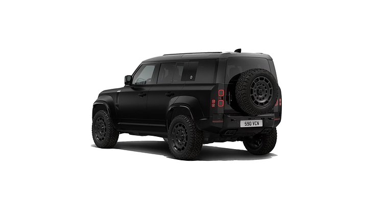 2026 New Land Rover Defender OCTA Narvik Black P635 Petrol V8 Mild Hybrid Black