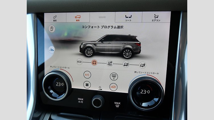 2021 認定中古車 Land Rover Range Rover Sport Santorini Black 3.0 litre i6D​ SE 300PS