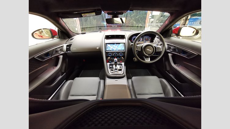2022 認定中古車 Jaguar F-Type フィレンツェレッド P450 オートマチック 全輪駆動 F-TYPEクーペ R-DYNAMIC BLACK