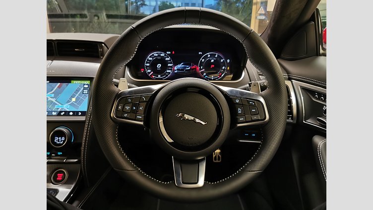 2022 認定中古車 Jaguar F-Type フィレンツェレッド P450 オートマチック 全輪駆動 F-TYPEクーペ R-DYNAMIC BLACK