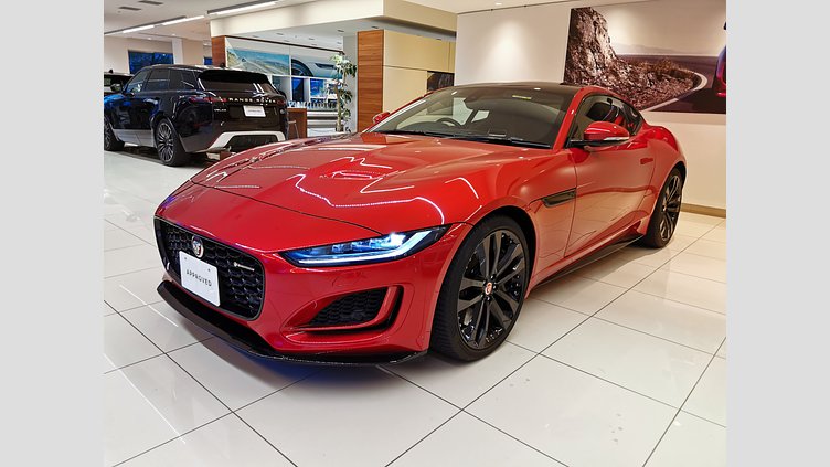 2022 認定中古車 Jaguar F-Type フィレンツェレッド P450 オートマチック 全輪駆動 F-TYPEクーペ R-DYNAMIC BLACK