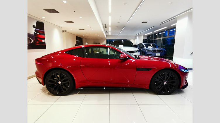 2022 認定中古車 Jaguar F-Type フィレンツェレッド P450 オートマチック 全輪駆動 F-TYPEクーペ R-DYNAMIC BLACK
