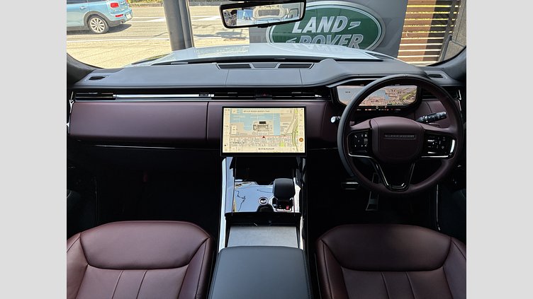 2025 認定中古車 Land Rover Range Rover Sport オストゥーニパールホワイト D300マイルドハイブリッド スタンダードホイールベース Autobiography
