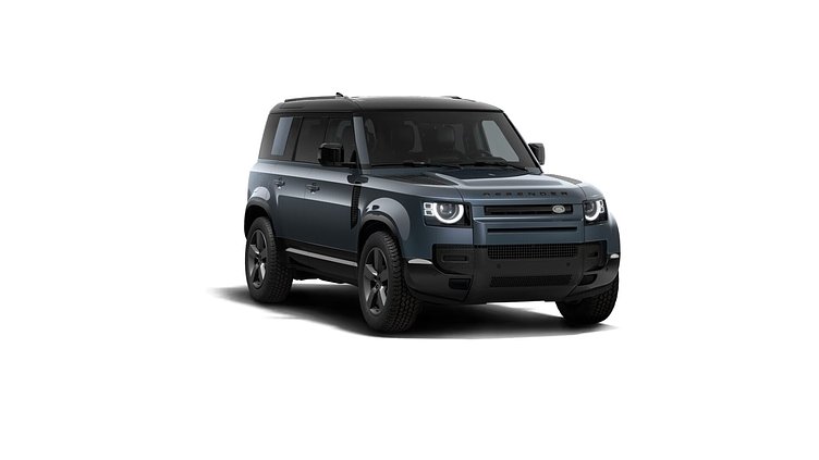 2025 認定中古車 Land Rover Defender 110 タスマンブルー D350 ディーゼルマイルドハイブリッド X-Dynamic HSE