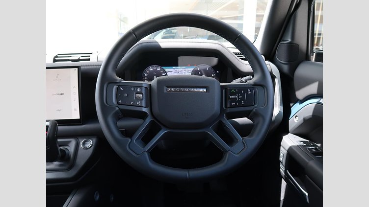 2025 認定中古車 Land Rover Defender 110 タスマンブルー D350 ディーゼルマイルドハイブリッド X-Dynamic HSE