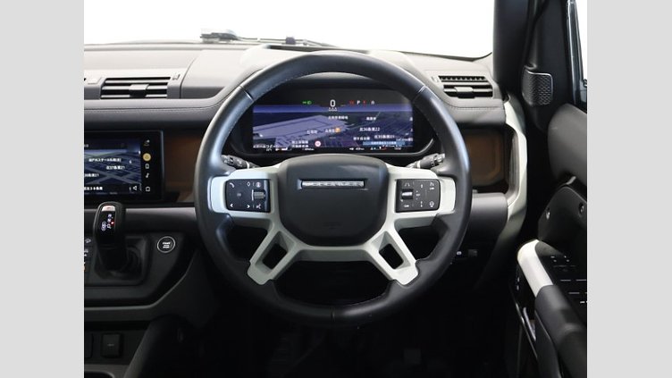 2023 認定中古車 Land Rover Defender 110 サントリーニブラック P300 AWD（AT） SE