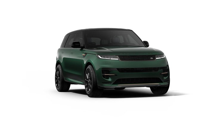 2025 新車 Land Rover Range Rover Sport ブリティッシュレーシンググリーン P550eプラグインハイブリッド（ガソリン） スタンダードホイールベース Dynamic SE