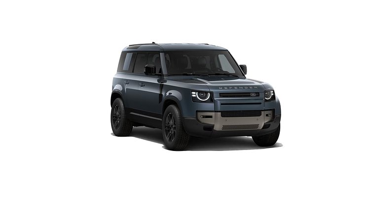2026 Nowy Land Rover Defender 110 Tasman Blue All Wheel Drive S 110