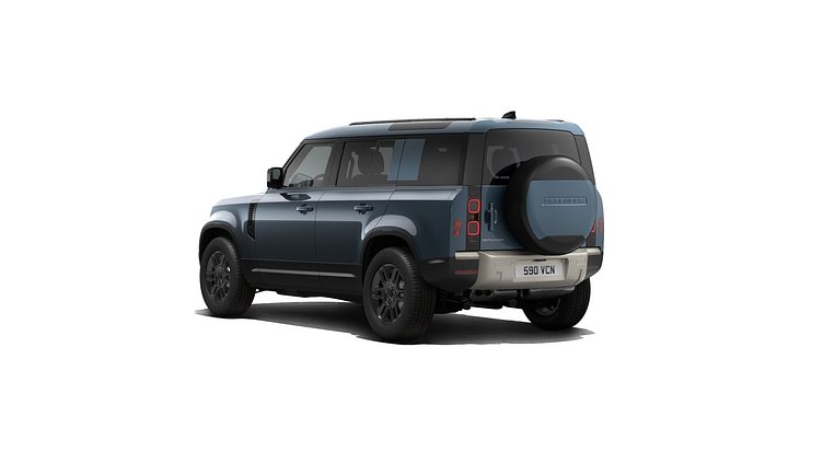 2026 Nowy Land Rover Defender 110 Tasman Blue All Wheel Drive S 110