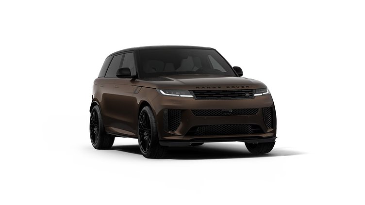 2026 New Land Rover Range Rover Sport Tourmaline Brown in Gloss finish P635 Petrol Mild Hybrid SV