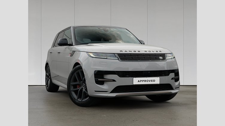 2025 Approved Land Rover Range Rover Sport Szary Borasco Grey D300 Diesel MHEV Standard Wheelbase Dynamic SE