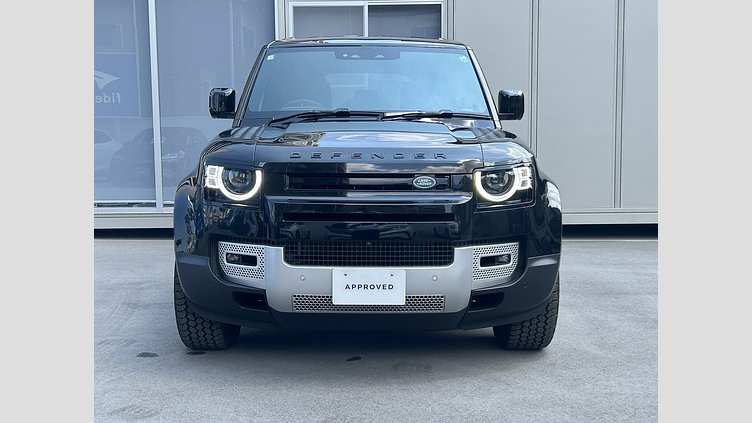2025 認定中古車 Land Rover Defender 110 サントリーニブラック D350 ディーゼルマイルドハイブリッド S