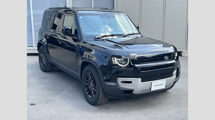 2025 認定中古車 Land Rover Defender 110 サントリーニブラック D350 ディーゼルマイルドハイブリッド S