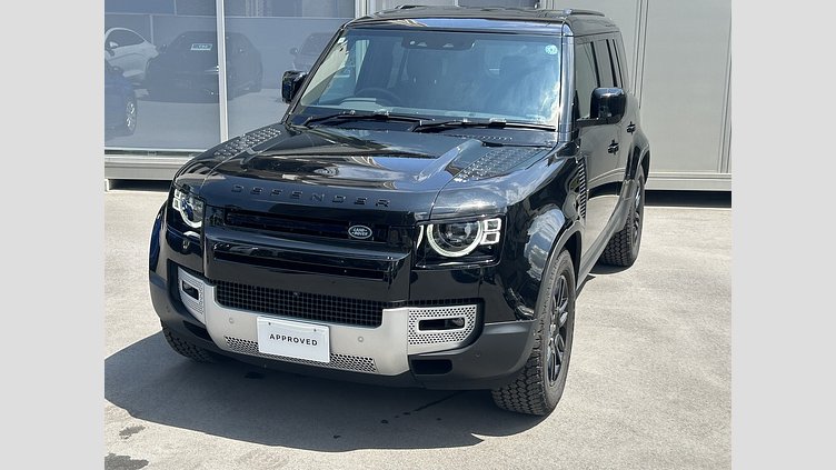 2025 認定中古車 Land Rover Defender 110 サントリーニブラック D350 ディーゼルマイルドハイブリッド S