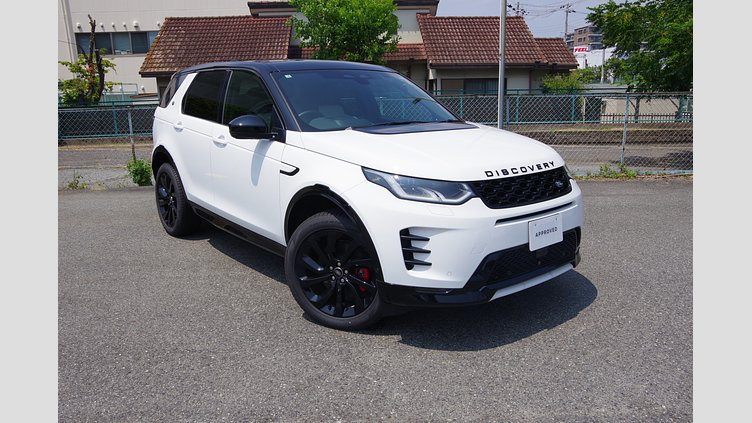 2024 認定中古車 Land Rover Discovery Sport フジホワイト プラグインハイブリッド（ガソリン） 標準ホイール Dynamic HSE