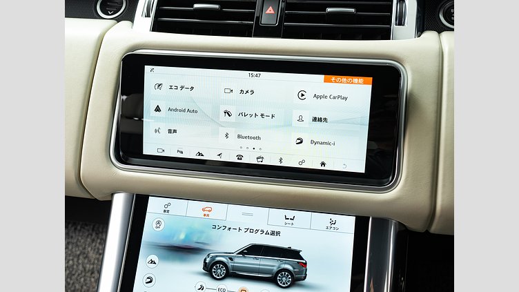 2021 認定中古車 Land Rover Range Rover Sport フジホワイト INGENIUM 3.0L 6気筒ガソリン MHEV 400PS HST
