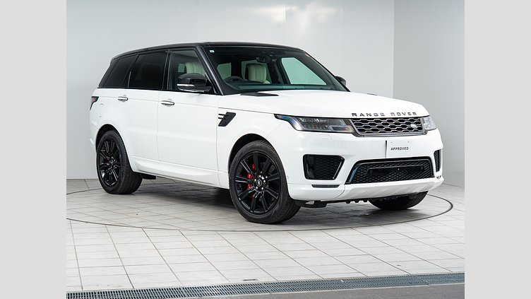 2021 認定中古車 Land Rover Range Rover Sport フジホワイト INGENIUM 3.0L 6気筒ガソリン MHEV 400PS HST