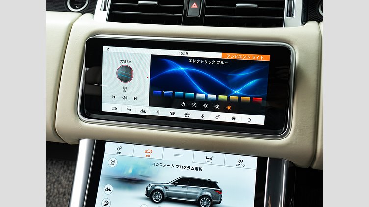 2021 認定中古車 Land Rover Range Rover Sport フジホワイト INGENIUM 3.0L 6気筒ガソリン MHEV 400PS HST