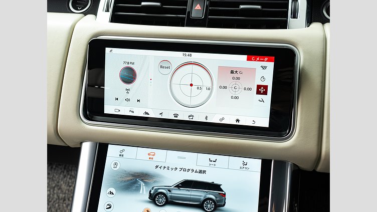 2021 認定中古車 Land Rover Range Rover Sport フジホワイト INGENIUM 3.0L 6気筒ガソリン MHEV 400PS HST