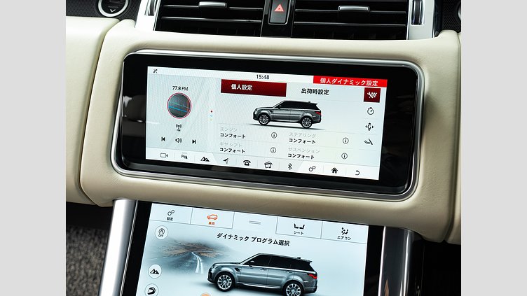 2021 認定中古車 Land Rover Range Rover Sport フジホワイト INGENIUM 3.0L 6気筒ガソリン MHEV 400PS HST