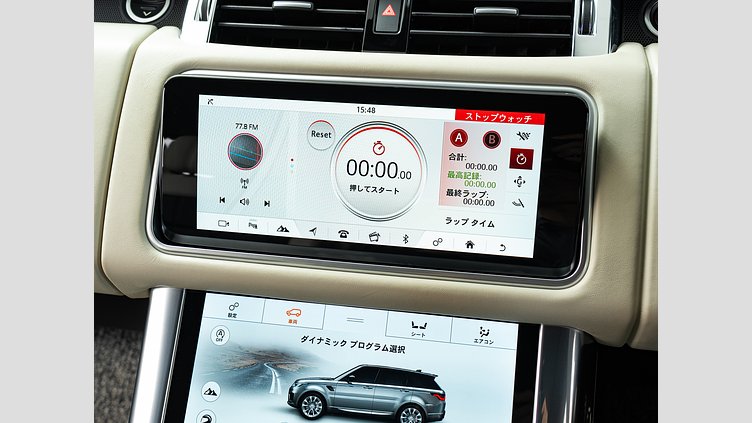 2021 認定中古車 Land Rover Range Rover Sport フジホワイト INGENIUM 3.0L 6気筒ガソリン MHEV 400PS HST