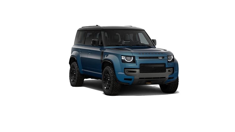 2026 New Land Rover Defender OCTA Sargasso Blue P635 Petrol V8 Mild Hybrid OCTA