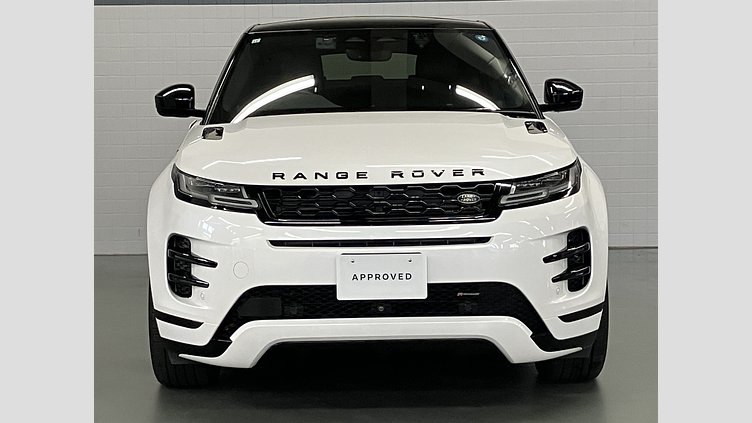 2023 認定中古車 Land Rover Range Rover Evoque オストゥーニパールホワイト(取り扱いの有無については、正規ディーラーにお問い合わせください。) D200 AWD（オートマチック）MHEV R-DYNAMIC SE