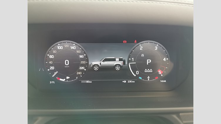 2025 認定中古車 Land Rover Defender 110 サントリーニブラック D350 ディーゼルマイルドハイブリッド S