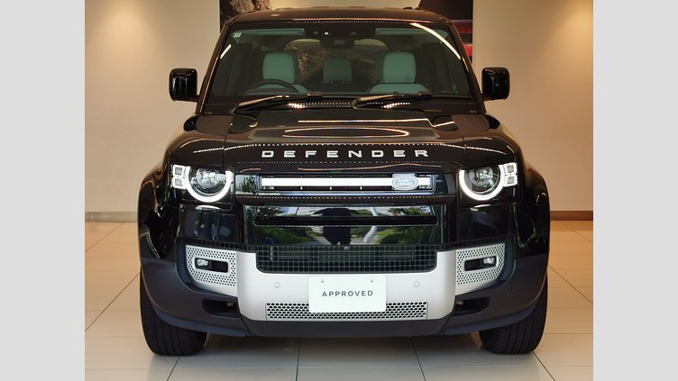 2025 認定中古車 Land Rover Defender 110 サントリーニブラック D350 ディーゼルマイルドハイブリッド S