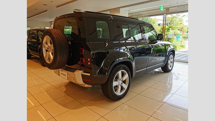 2025 認定中古車 Land Rover Defender 110 サントリーニブラック D350 ディーゼルマイルドハイブリッド S