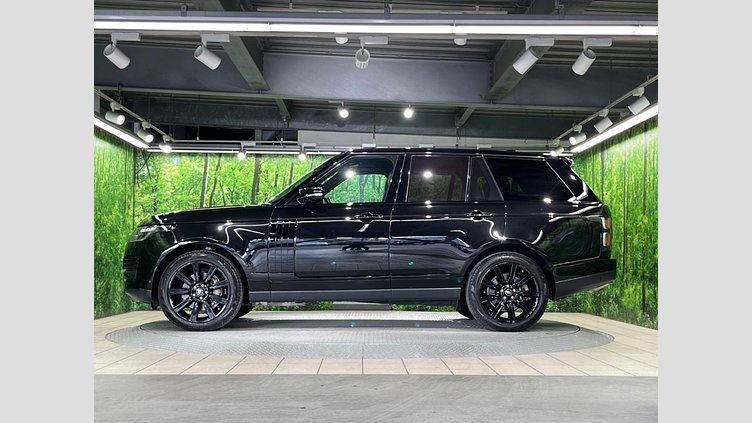 2021 認定中古車 Land Rover Range Rover サントリーニブラック 3.0リッターV6 258PS ディーゼル スタンダードホイールベース VOGUE