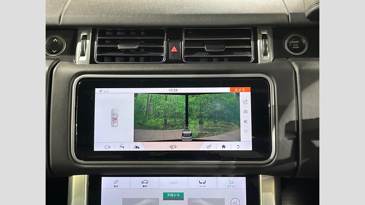 2021 認定中古車 Land Rover Range Rover サントリーニブラック 3.0リッターV6 258PS ディーゼル スタンダードホイールベース VOGUE