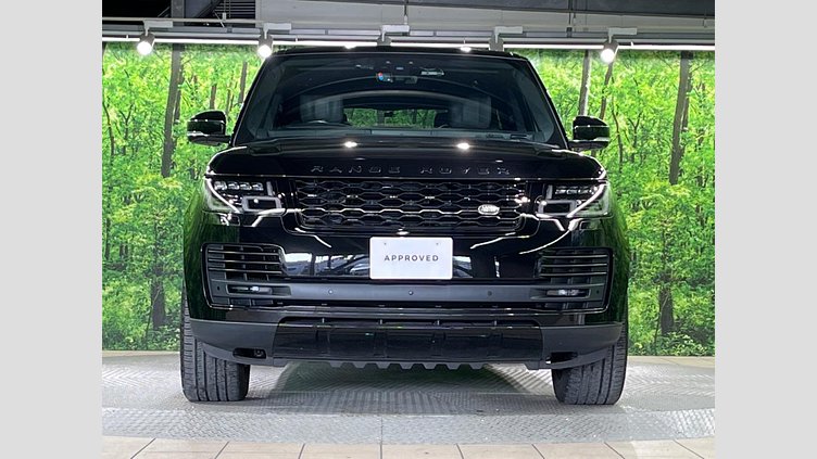 2021 認定中古車 Land Rover Range Rover サントリーニブラック 3.0リッターV6 258PS ディーゼル スタンダードホイールベース VOGUE