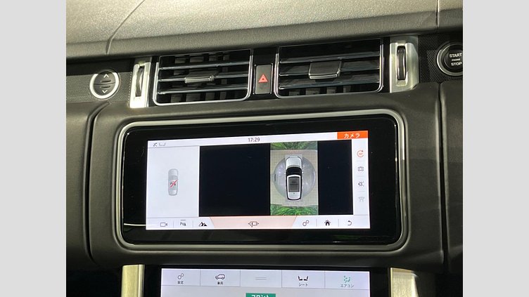 2021 認定中古車 Land Rover Range Rover サントリーニブラック 3.0リッターV6 258PS ディーゼル スタンダードホイールベース VOGUE
