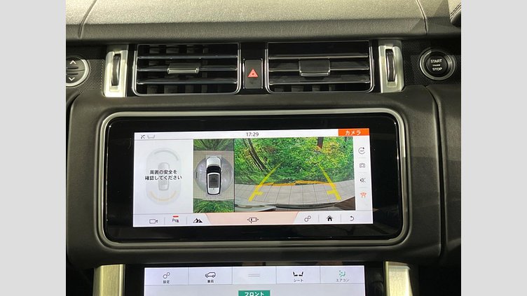 2021 認定中古車 Land Rover Range Rover サントリーニブラック 3.0リッターV6 258PS ディーゼル スタンダードホイールベース VOGUE