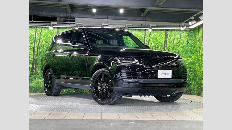 2021 認定中古車 Land Rover Range Rover サントリーニブラック 3.0リッターV6 258PS ディーゼル スタンダードホイールベース VOGUE