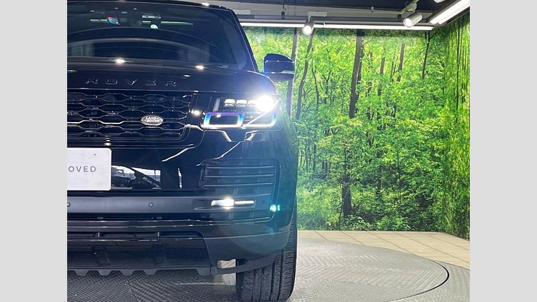 2021 認定中古車 Land Rover Range Rover サントリーニブラック 3.0リッターV6 258PS ディーゼル スタンダードホイールベース VOGUE