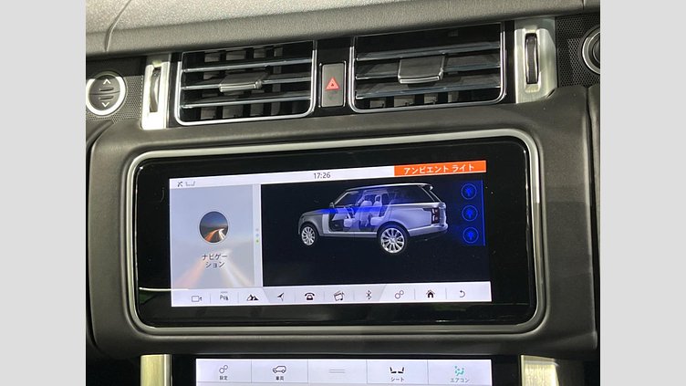 2021 認定中古車 Land Rover Range Rover サントリーニブラック 3.0リッターV6 258PS ディーゼル スタンダードホイールベース VOGUE