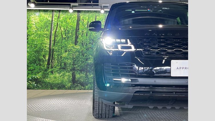 2021 認定中古車 Land Rover Range Rover サントリーニブラック 3.0リッターV6 258PS ディーゼル スタンダードホイールベース VOGUE