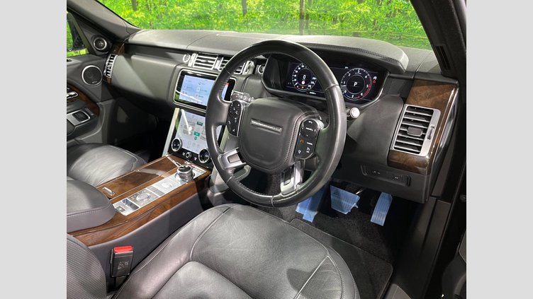 2021 認定中古車 Land Rover Range Rover サントリーニブラック 3.0リッターV6 258PS ディーゼル スタンダードホイールベース VOGUE